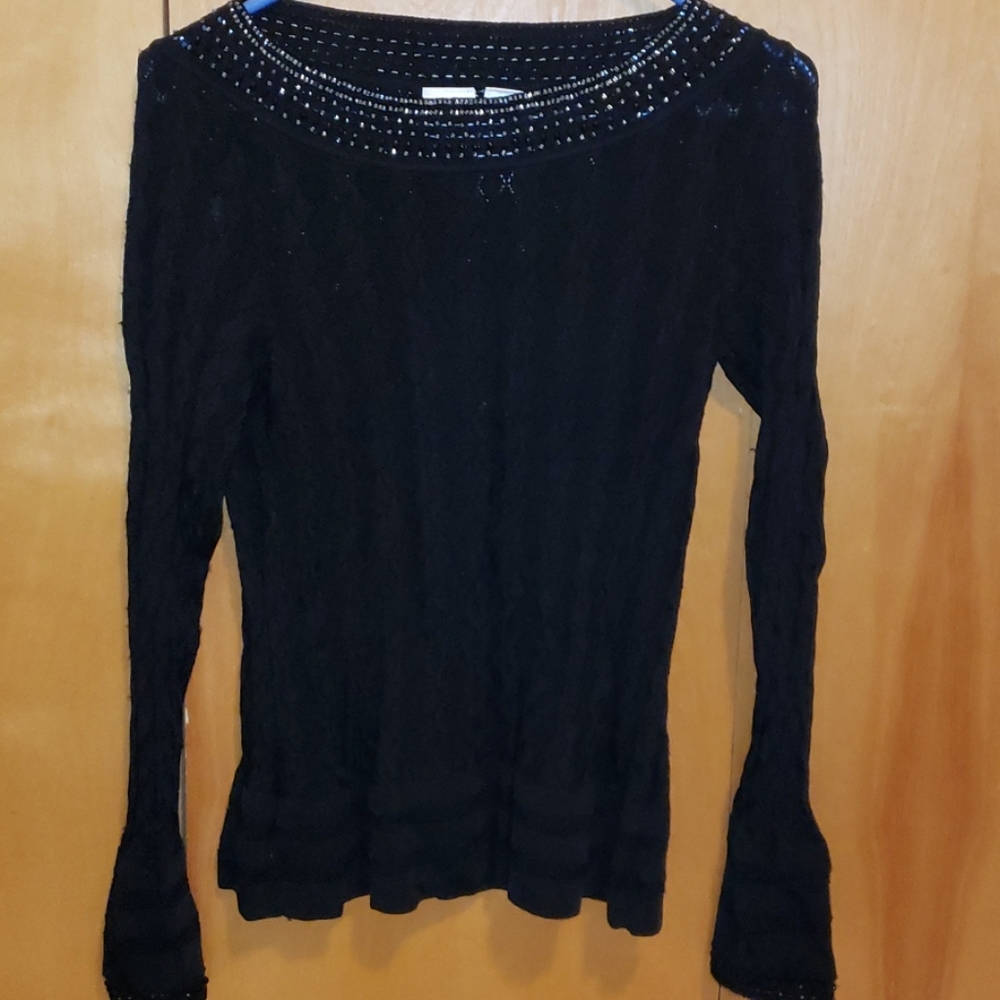 Sheer sweater